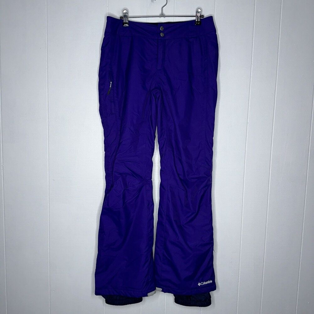 Columbia Women’s Omnitech Snow Ski Pants Purple Size Medium